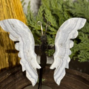 Blue lace agate wings