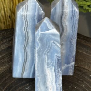 Blue Lace Agate Tower