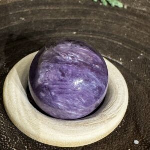 Charoite sphere