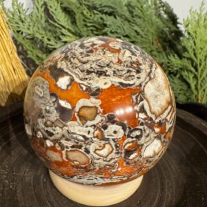 Leopard Jasper Sphere