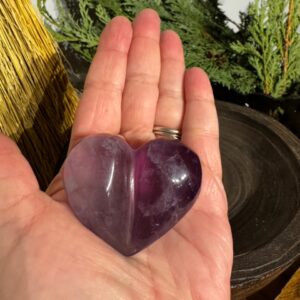 Fluorite Heart
