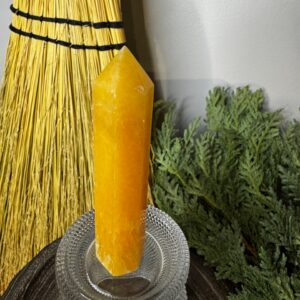 Orange Calcite Tower