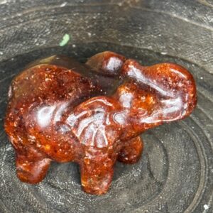 Red Aventurine Elephant