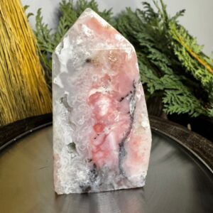 Pink chalcedony Point