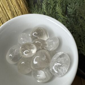 Clear Quartz Tumbles