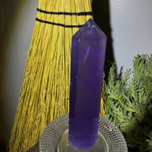 Purple Fluorite Tower