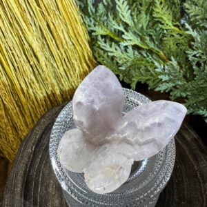 Amethyst agate 3D butterfly