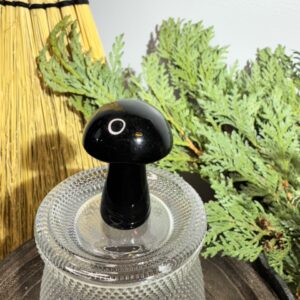 Black Obsidian Mushroom