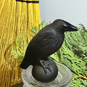 Black Obsidian Raven