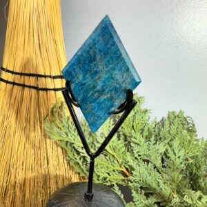 Blue Apatite Diamond