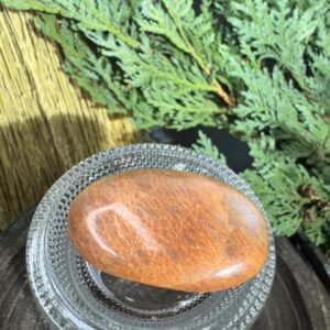 Peach moonstone palm