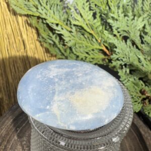Blue Calcite Palm