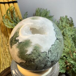 Moss Agate Sphere
