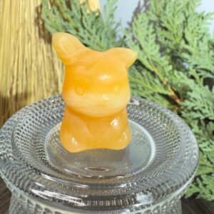 Yellow Calcite Pekachu