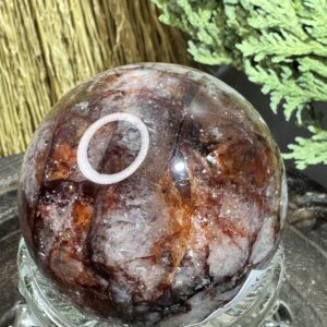 Fire Quartz Sphere