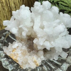 Crystallized Calcite & Hydrozincite