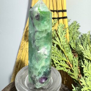 Feather Fluorite Tower