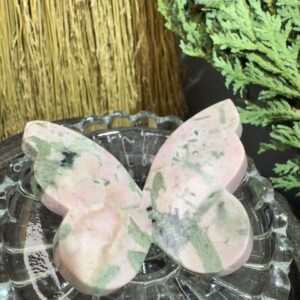 Pink Thulite Butterfly