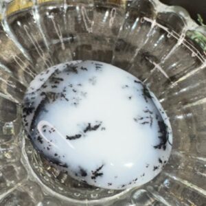 Dendritic Opal Flat Stone