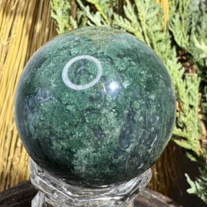 Moss Agate Sphere