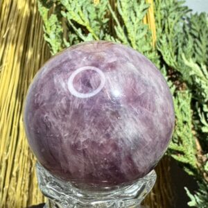 Lavender Rose Quartz Sphere