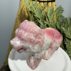 Pink Opal Lion