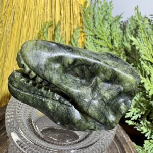 Jade Dinosaur Head