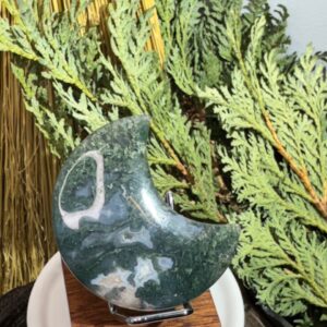 Moss Agate Moon