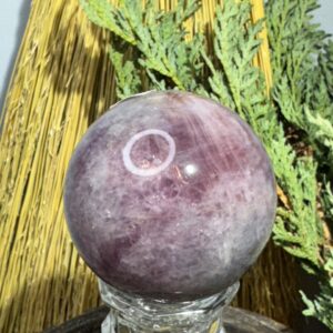 Lavender Rose Quartz Sphere