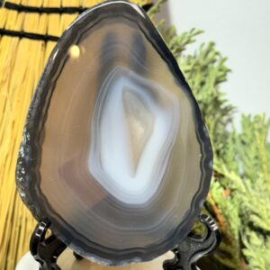Agate Slab on stand