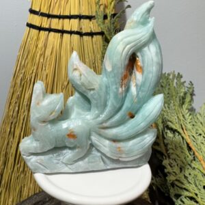 Caribbean Calcite 9 tail fox