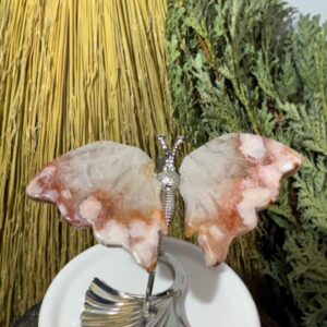 Flower Agate Butterfly