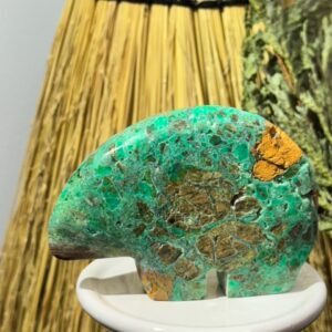 Smithsonite Zuni Bear