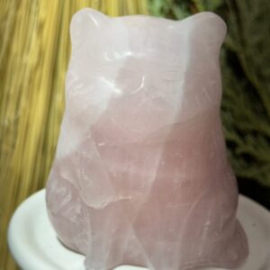 Rose Quartz Fat Cat