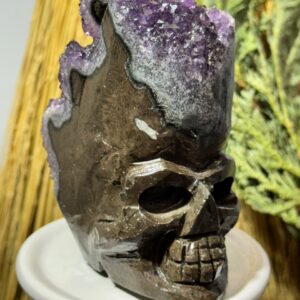 Amethyst Skull
