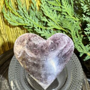 Purple Mica Heart